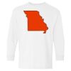 Heavy Cotton Youth Long Sleeve Gildan T-Shirt 5400B Thumbnail