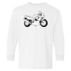 Heavy Cotton Youth Long Sleeve Gildan T-Shirt 5400B Thumbnail
