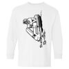Heavy Cotton Youth Long Sleeve Gildan T-Shirt 5400B Thumbnail