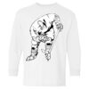 Heavy Cotton Youth Long Sleeve Gildan T-Shirt 5400B Thumbnail