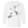 Heavy Cotton Youth Long Sleeve Gildan T-Shirt 5400B Thumbnail
