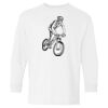 Heavy Cotton Youth Long Sleeve Gildan T-Shirt 5400B Thumbnail