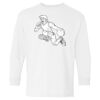Heavy Cotton Youth Long Sleeve Gildan T-Shirt 5400B Thumbnail