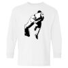 Heavy Cotton Youth Long Sleeve Gildan T-Shirt 5400B Thumbnail