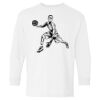 Heavy Cotton Youth Long Sleeve Gildan T-Shirt 5400B Thumbnail