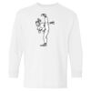 Heavy Cotton Youth Long Sleeve Gildan T-Shirt 5400B Thumbnail