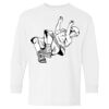 Heavy Cotton Youth Long Sleeve Gildan T-Shirt 5400B Thumbnail