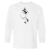 Heavy Cotton Youth Long Sleeve Gildan T-Shirt 5400B Thumbnail