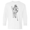 Heavy Cotton Youth Long Sleeve Gildan T-Shirt 5400B Thumbnail