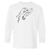 Heavy Cotton Youth Long Sleeve Gildan T-Shirt 5400B Thumbnail