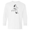 Heavy Cotton Youth Long Sleeve Gildan T-Shirt 5400B Thumbnail