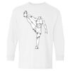 Heavy Cotton Youth Long Sleeve Gildan T-Shirt 5400B Thumbnail
