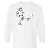 Heavy Cotton Youth Long Sleeve Gildan T-Shirt 5400B Thumbnail