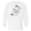 Heavy Cotton Youth Long Sleeve Gildan T-Shirt 5400B Thumbnail