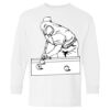 Heavy Cotton Youth Long Sleeve Gildan T-Shirt 5400B Thumbnail