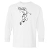 Heavy Cotton Youth Long Sleeve Gildan T-Shirt 5400B Thumbnail