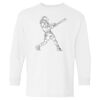 Heavy Cotton Youth Long Sleeve Gildan T-Shirt 5400B Thumbnail