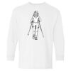 Heavy Cotton Youth Long Sleeve Gildan T-Shirt 5400B Thumbnail