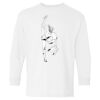 Heavy Cotton Youth Long Sleeve Gildan T-Shirt 5400B Thumbnail