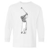 Heavy Cotton Youth Long Sleeve Gildan T-Shirt 5400B Thumbnail