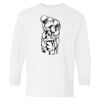 Heavy Cotton Youth Long Sleeve Gildan T-Shirt 5400B Thumbnail