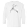 Heavy Cotton Youth Long Sleeve Gildan T-Shirt 5400B Thumbnail