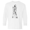 Heavy Cotton Youth Long Sleeve Gildan T-Shirt 5400B Thumbnail