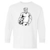 Heavy Cotton Youth Long Sleeve Gildan T-Shirt 5400B Thumbnail