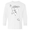 Heavy Cotton Youth Long Sleeve Gildan T-Shirt 5400B Thumbnail