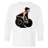 Heavy Cotton Youth Long Sleeve Gildan T-Shirt 5400B Thumbnail