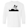 Heavy Cotton Youth Long Sleeve Gildan T-Shirt 5400B Thumbnail