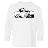 Heavy Cotton Youth Long Sleeve Gildan T-Shirt 5400B Thumbnail