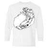 Heavy Cotton Youth Long Sleeve Gildan T-Shirt 5400B Thumbnail