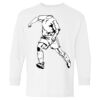 Heavy Cotton Youth Long Sleeve Gildan T-Shirt 5400B Thumbnail