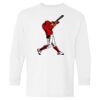 Heavy Cotton Youth Long Sleeve Gildan T-Shirt 5400B Thumbnail