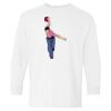 Heavy Cotton Youth Long Sleeve Gildan T-Shirt 5400B Thumbnail