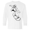 Heavy Cotton Youth Long Sleeve Gildan T-Shirt 5400B Thumbnail