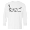 Heavy Cotton Youth Long Sleeve Gildan T-Shirt 5400B Thumbnail