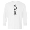 Heavy Cotton Youth Long Sleeve Gildan T-Shirt 5400B Thumbnail