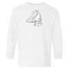Heavy Cotton Youth Long Sleeve Gildan T-Shirt 5400B Thumbnail
