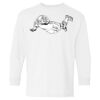 Heavy Cotton Youth Long Sleeve Gildan T-Shirt 5400B Thumbnail