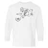 Heavy Cotton Youth Long Sleeve Gildan T-Shirt 5400B Thumbnail