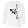 Heavy Cotton Youth Long Sleeve Gildan T-Shirt 5400B Thumbnail