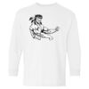 Heavy Cotton Youth Long Sleeve Gildan T-Shirt 5400B Thumbnail