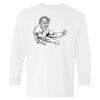 Heavy Cotton Youth Long Sleeve Gildan T-Shirt 5400B Thumbnail