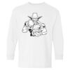 Heavy Cotton Youth Long Sleeve Gildan T-Shirt 5400B Thumbnail