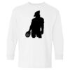 Heavy Cotton Youth Long Sleeve Gildan T-Shirt 5400B Thumbnail