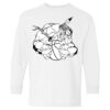 Heavy Cotton Youth Long Sleeve Gildan T-Shirt 5400B Thumbnail