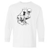 Heavy Cotton Youth Long Sleeve Gildan T-Shirt 5400B Thumbnail