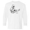 Heavy Cotton Youth Long Sleeve Gildan T-Shirt 5400B Thumbnail